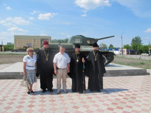 Визит Преосвященного Владыки Филиппа в Баганский район