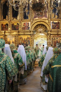 Богослужение со Святейшим Патриархом Кириллом