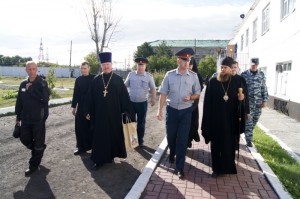 Визит Преосвященного Владыки Филиппа в исправительную колонию 15/91 с. Табулга Чистоозерного района