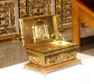 Прибытие святынь в Карасукскую епархию