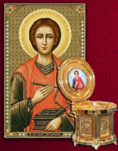 В КРАСНОЯРСК БУДЕТ ДОСТАВЛЕН КОВЧЕГ С ЧАСТИЦЕЙ МОЩЕЙ СВЯТОГО ВЕЛИКОМУЧЕНИКА ПАНТЕЛЕИМОНА