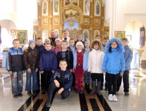 Храм в честь св. блг. князя Александра Невского в с.Барабо-Юдино Чистоозерного района