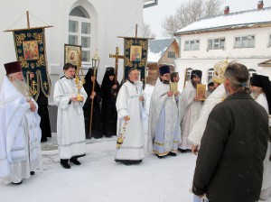 Престольный праздник в двух монастырях: в Михаило-Архангельском мужском монастыре с.Козиха и Михаило-Архангельском женском монастыре с.Малоирменка. (видео)