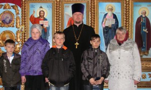 Сельские школьники