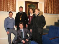 Отец Роман и члены патриаршей комиссии по вопросам семьи