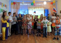 В день города детская Литургия в православном лагере (видео)