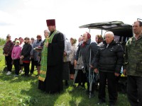 Верх-Каргат. Праздничный молебен