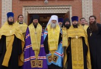 Встреча в г. Карасуке митрополита Барнаульского и Алтайского Сергия и передача  ковчега с мощами св. равноапостольного князя Владимира в г. Барнаул (видео)