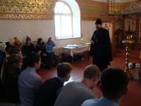 Занятия в храме во имя святого апостола Луки