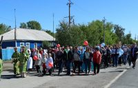 Крестный ход с пограничниками в г. Карасуке (видео)