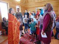 Юные паломники, воспитанники воскресной школы Кафедрального собора Андрея Первозванного  г. Карасука, побывали в храмах Баганского района