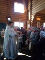 Праздник Входа Господня  в Иерусалим  в с. Багане