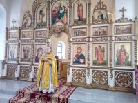 Божественная литургия в Мироновке