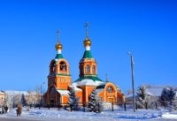 Престольный праздник в Кафедральном соборе г. Карасука