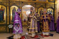 Епископ Филипп принял участие в освящении храма в честь иконы Божией Матери «Скоропослушница» на ст. Мочище (видео)