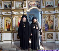 Дружественный визит архиепископа Анадырского и Чукотского Ипатия в Карасукскую епархию