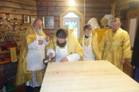 Освящение храма во имя святителя Николая Чудотворца с. Нижнекаменки  Ордынского района (видео)
