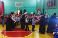 Епископ Лука и епископ Филипп  поздравили  детей в  Мошковской школе-интернате с Рождеством Христовым