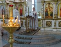 Праздник Сретения Господня в Троицком соборе р. п. Ордынское