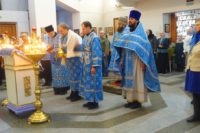 Архиерейская Литургия в Кафедральном соборе г. Карасука в день празднования Иверской иконы Божией Матери (видео)