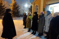 Архиерейская литургия в Кафедральном соборе г. Карасука в  Неделю 24-ю по Пятидесятнице