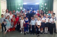 Епископ Леонид и епископ Филипп поздравили глухонемых детей в Искитимской школе-интернате №12 с Рождеством Христовым