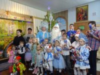Рождественская елка для детей в Троицком соборе р. п.  Ордынское