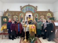 Литургия в храме д. III Интернационал Баганского района