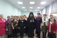Новосибирская область, епископ Филипп встретился с «Союзом женщин  Карасукского района»