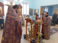 Три чина Литургии в храмах с. Довольного