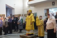 Архиерейская литургия в кафедральном соборе г. Карасука в день Прощеного воскресения (видео)