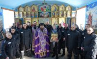 В дни Великого поста Его Преосвященство епископ Филипп посетил исправительную колонию №15 (п.Табулга)