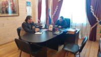 Епископ Филипп провел рабочую встречу с военным комиссаром Ордынского района