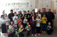 Епископ Филипп поздравил  детей туберкулезного санатория   с праздником Святой Пасхи