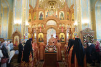 Епископ Филипп принял участие в Божественной литургии в день празднования Иверской иконы Божией Матери
