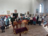 Праздник Благовещения Пресвятой Богородицы в с. Здвинске