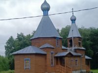 Литургия  в храме «Неопалимая Купина» р. п. Ордынское в день отдания праздника Пасхи