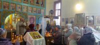 Праздник Вознесения Господня в храме «Неопалимая Купина» р. п. Ордынское
