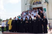 Три епископа совершили литургию в Троицком соборе р. п. Ордынское в день памяти  свт. Филиппа, митрополита Московского