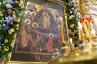 Митрополит Никодим совершил Божественную литургию в праздник Успения Пресвятой Богородицы