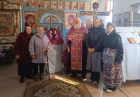 Молебен Кресту Господню в ордынском храме «Неопалимая Купина»