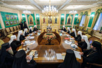 В Москве состоялась заседание Священного Синода Русской Православной Церкви